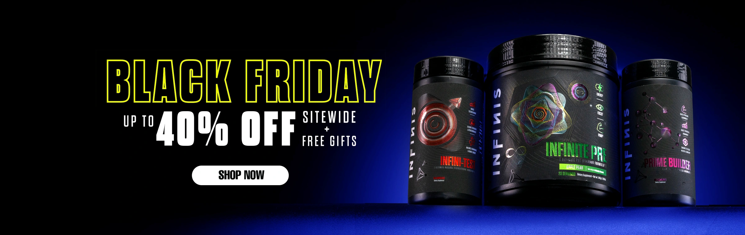INFINIS Black Friday archived promotional banner